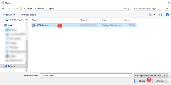 Select file