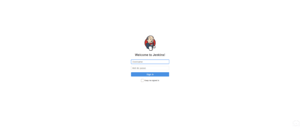 Login page - Jenkins