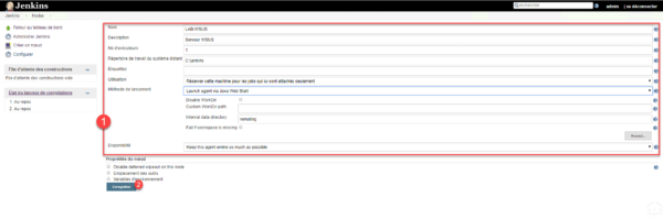 Configure agent