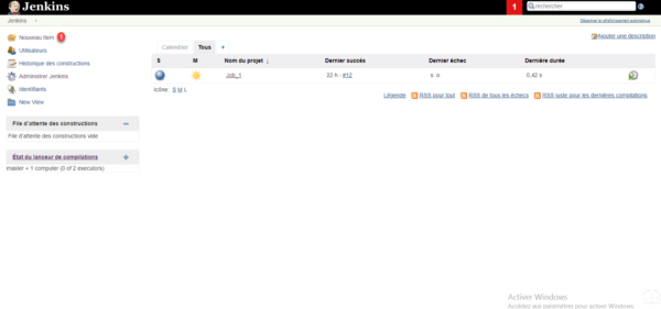 New project - Jenkins