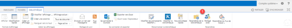 Param library - sharepoint 2013