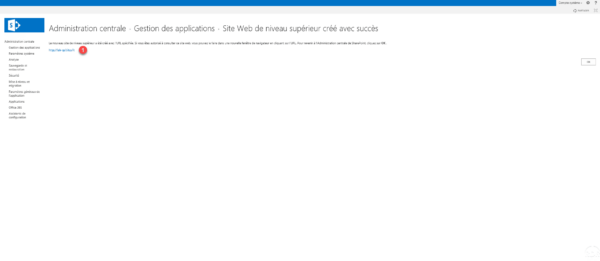 Site created