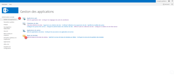 Application management