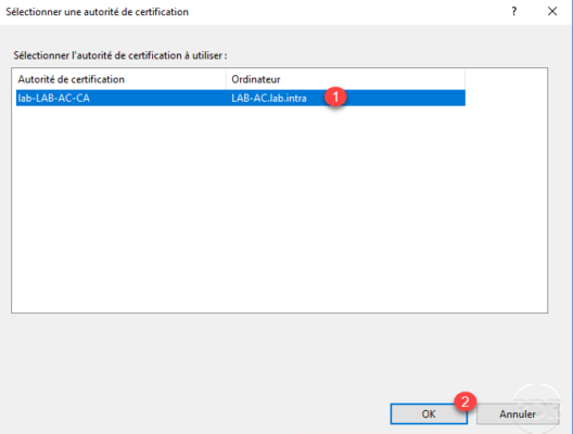 Select autority