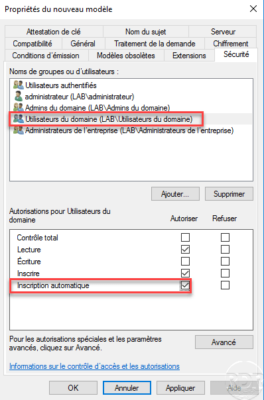 Configure model user
