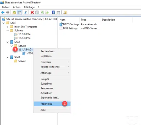 Server properties