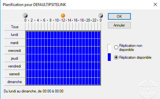 Configure schedule