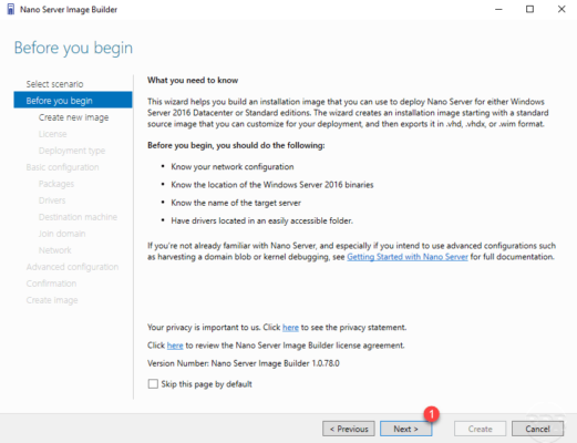 Wizard Image Builder