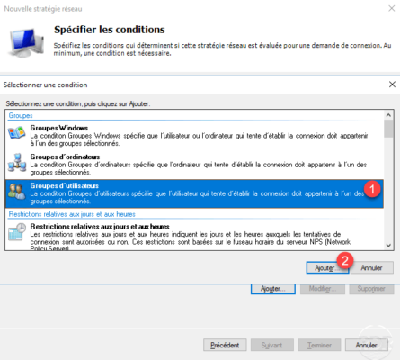 Select Users Groups
