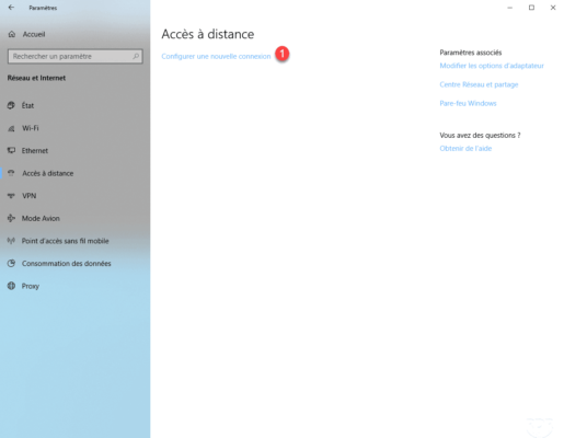 Add VPN connection in Windows 10
