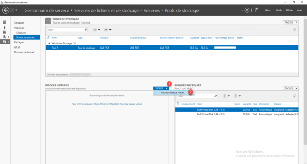 Add virtual disk