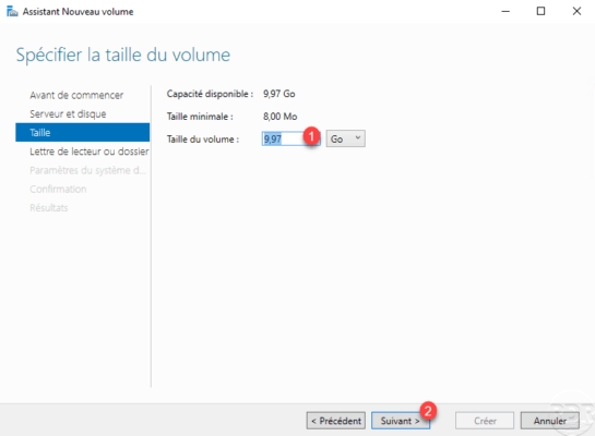 Configure size