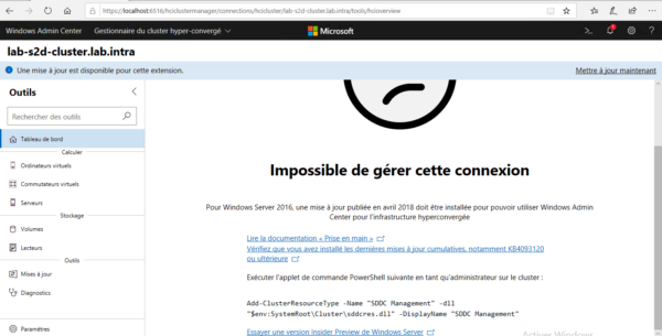 Error management