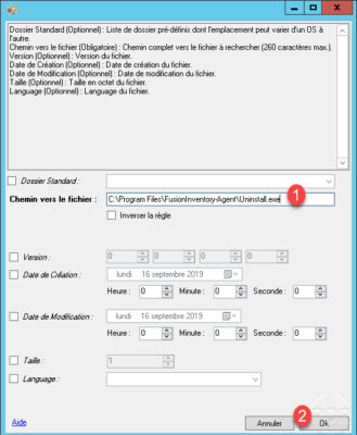 Configure rule