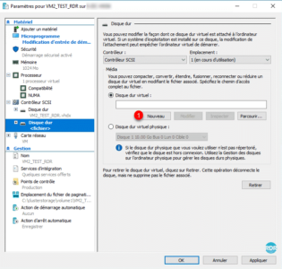 Add disk
