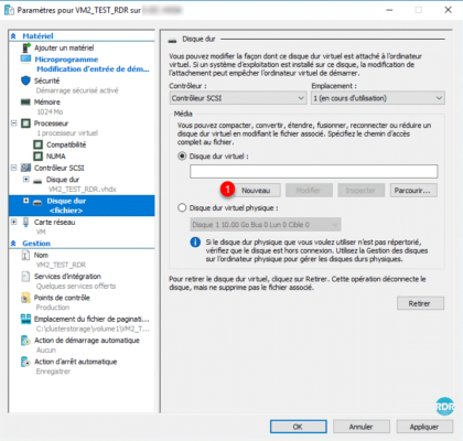 Add disk