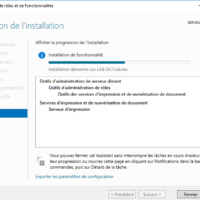 Wait during install