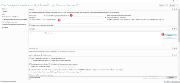 Config policy