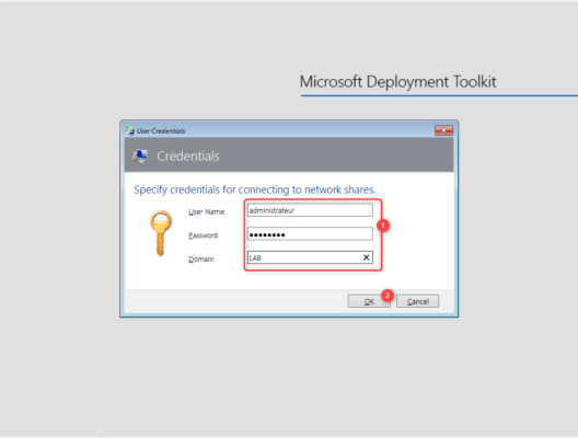 Credential for MDT Share