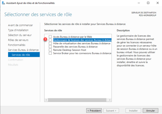 Select licenses server