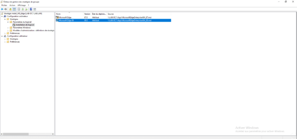 MSI added to group policy
