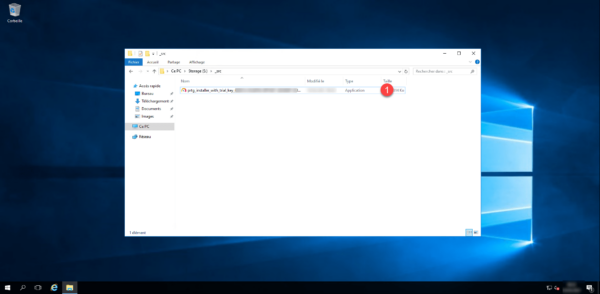 PRTG installer