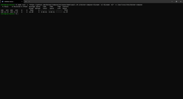 Docker Compose Download