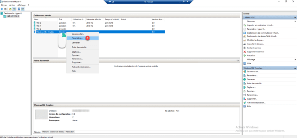 VDI template