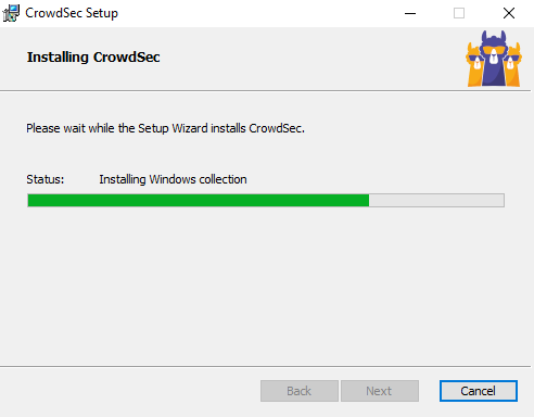 Crowdsec Wizard Install