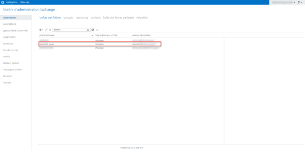 Search Mailbox