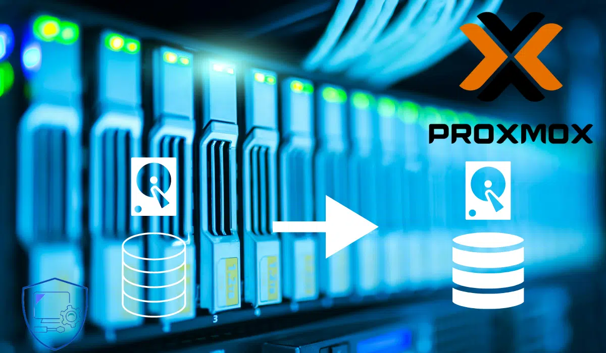 Proxmox: change the storage of a virtual disk