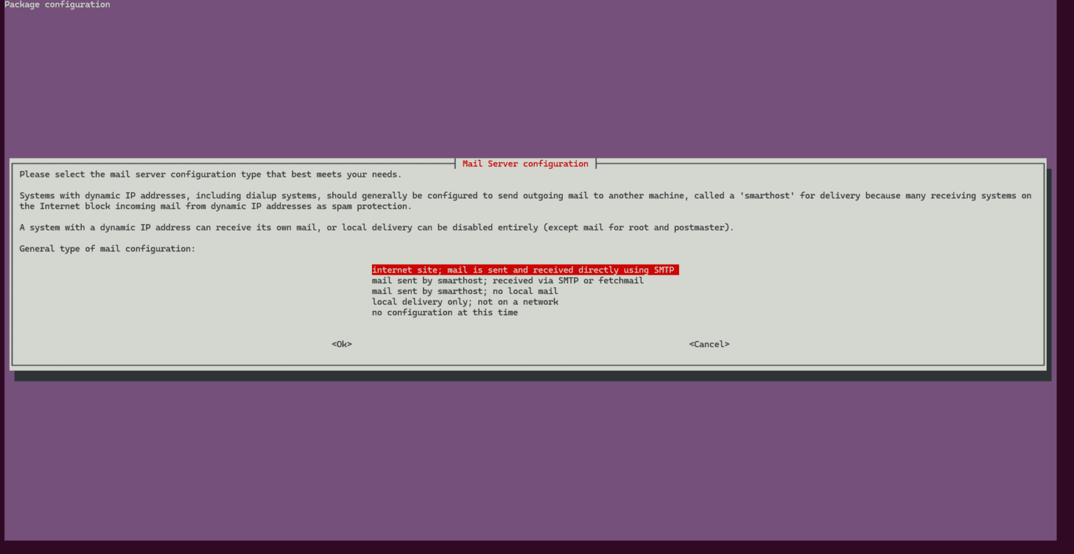 Postfix : configurer d'un relai de messagerie (MTA) sur Ubuntu