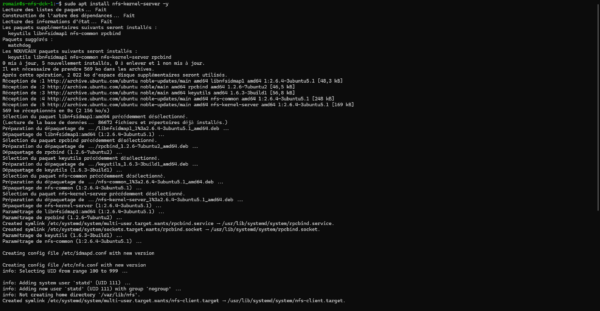 Install NFS Server on Ubuntu