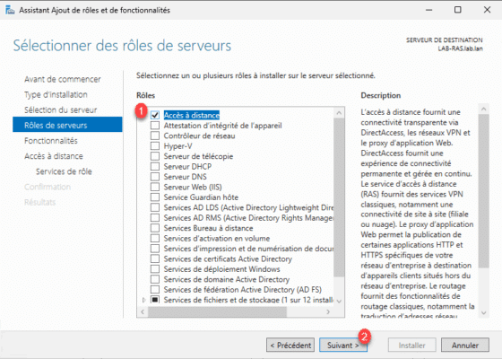 VPN Role install