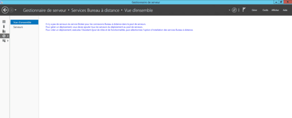RDS sans deploiement