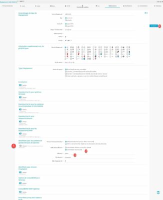Supervision oracle : configuration équipement