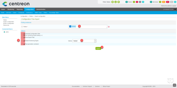 Centreon configuration 3/11