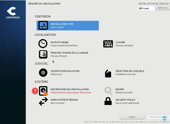 Centreon : installation Centos 4/12