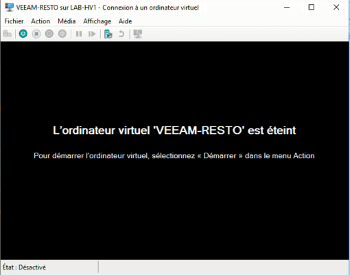 Démarrer l'ordinateur