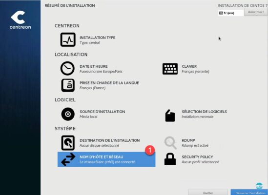 Centreon : installation Centos 6/12
