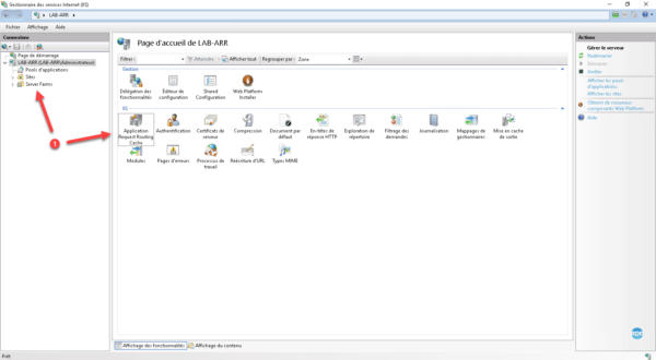 Composant ARR disponible