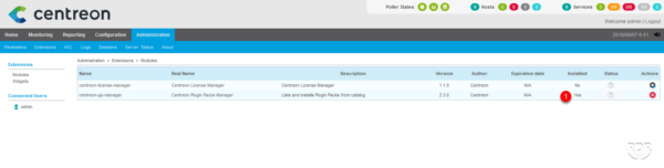Centreon configuration 8/11