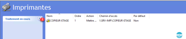 Imprimantes liste