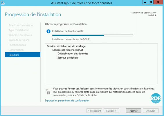 Installation en cours ...