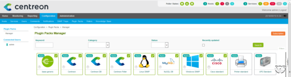 Centreon configuration 11/11