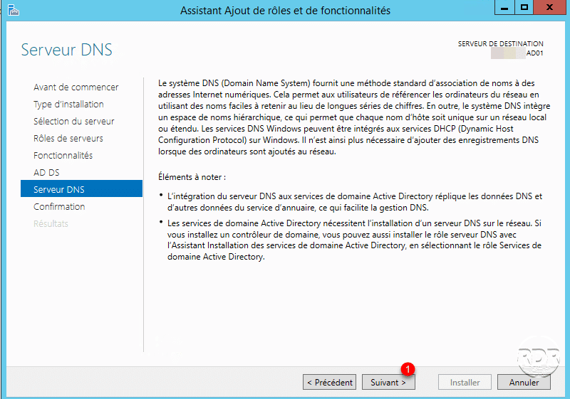 Resume role DNS