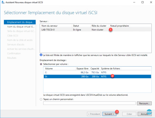 Emplacement du vdisk