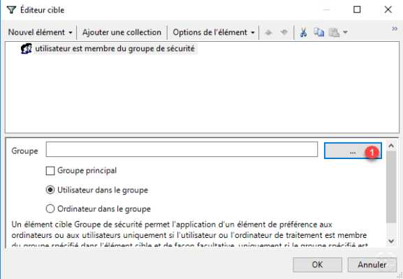 Parcours de l'active directory