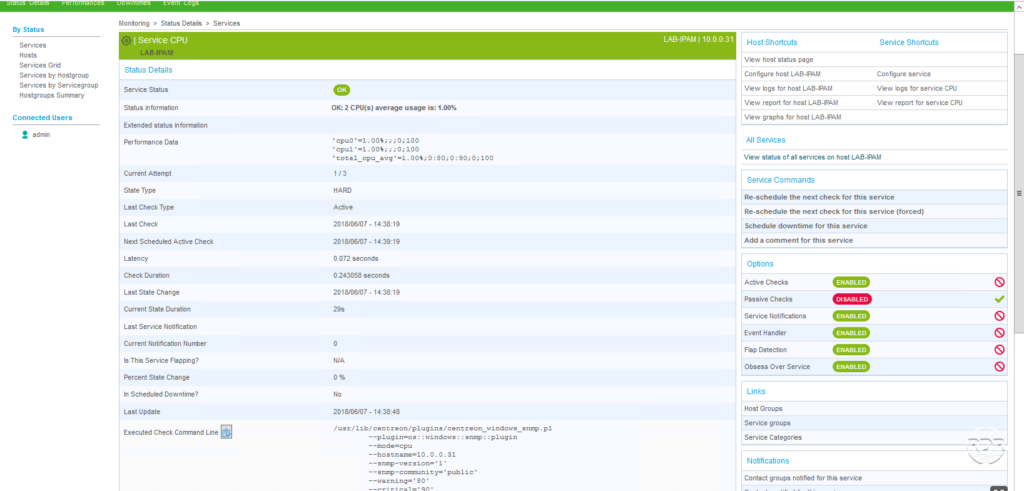 Centreon supervision 17/18