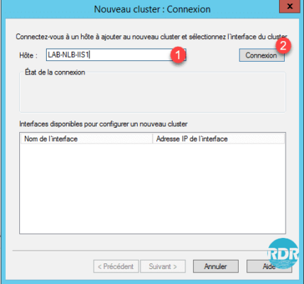 Entrer le nom d'un hote
